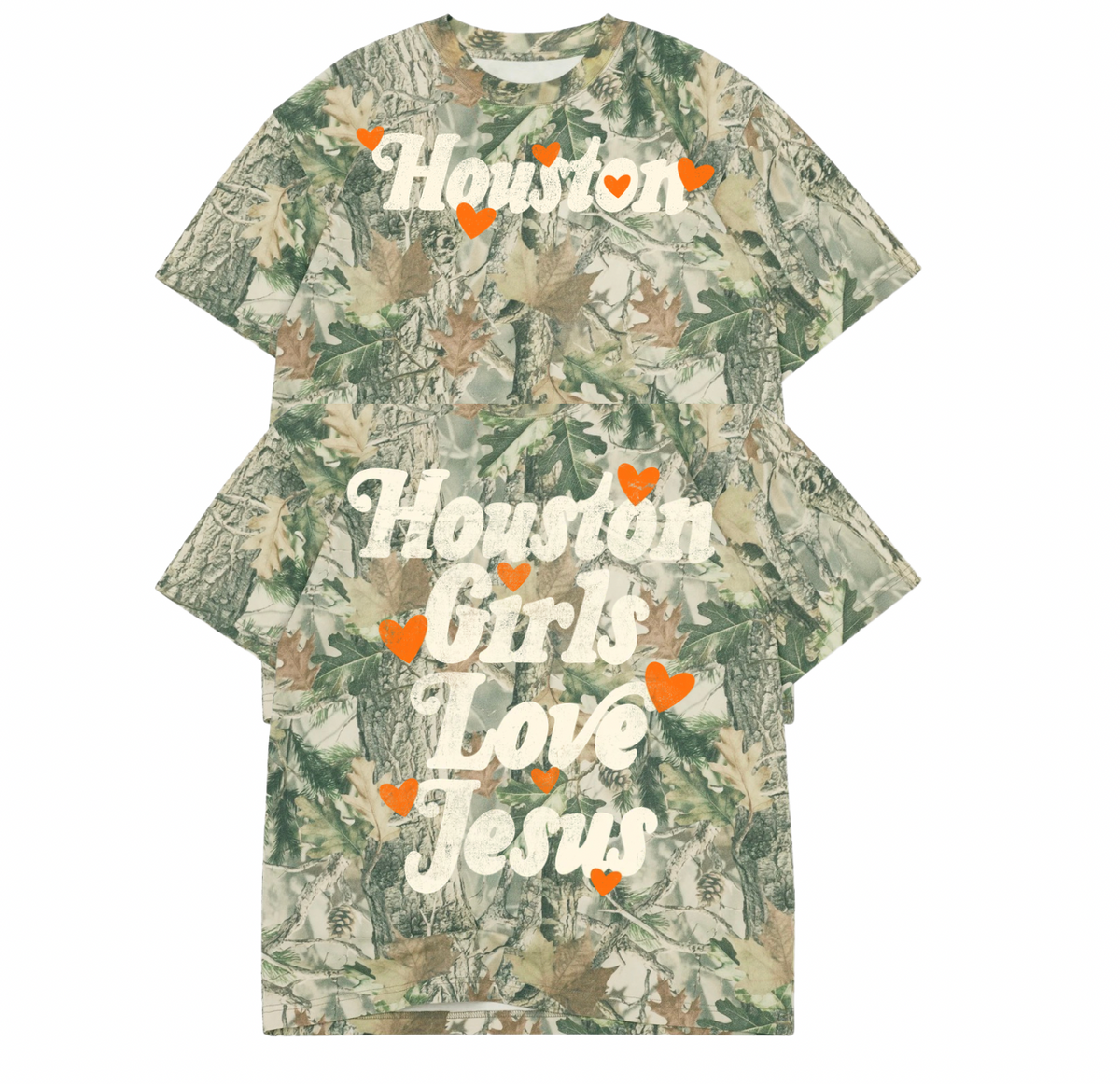 Camo Houston Girls Love Jesus