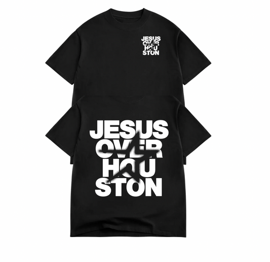 Kids Jesus Over Houston (Black)