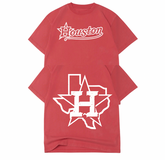 Red Astros Tee