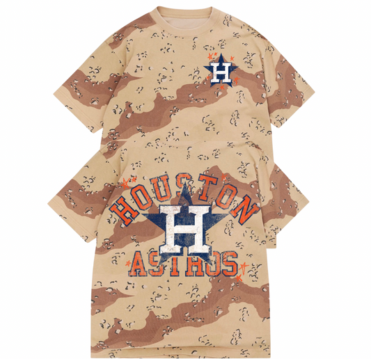 Desert Camo Astros Tee